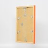 Effect Wooden Frame Top Cube 50x100 cm orange acrylic glass museum quality