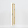 Effect Wooden Frame Top N white 10x10 cm Acrylic Glass Museum Quality