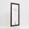 Effect wooden frame Top N rosewood 10x10 cm acrylic glass museum quality