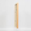 Effect wooden frame Top N birch 10x10 cm acrylic glass museum quality