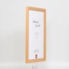 Effect wooden frame Top N birch 18x27 cm acrylic glass museum quality