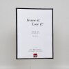 Effect plastic frame Art black 23x70 cm museum glass