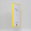 Effect plastic frame Art yellow 23x70 cm museum glass