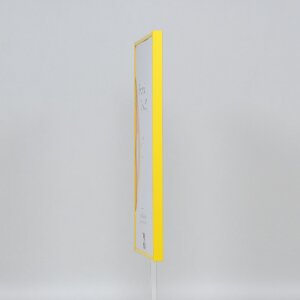 Effect plastic frame Art yellow 25x60 cm museum glass