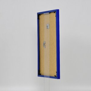 Effect plastic frame Art blue 25x60 cm museum glass