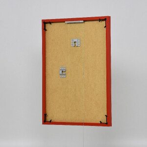 Effect plastic frame Art red 25x80 cm museum glass