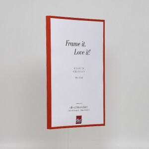 Effect plastic frame Art red 25x80 cm museum glass