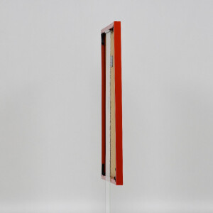 Effect plastic frame Art red 25x80 cm museum glass