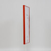 Effect plastic frame Art red 25x80 cm museum glass