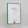 Effect plastic frame Art green 25x80 cm museum glass