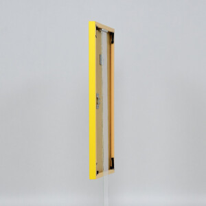 Effect plastic frame Art yellow 30x30 cm museum glass