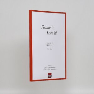 Effect plastic frame Art red 35x100 cm museum glass