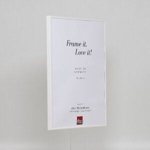 Effect plastic frame Art white 40x60 cm museum glass