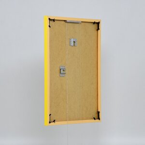 Effect plastic frame Art yellow 45x80 cm museum glass