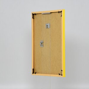 Effect plastic frame Art yellow 50x60 cm museum glass