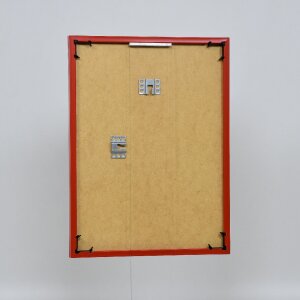 Effect plastic frame Art red 50x60 cm museum glass