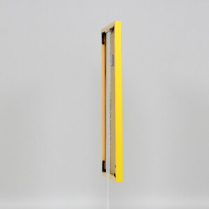 Effect plastic frame Art yellow 60x60 cm museum glass