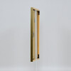 Effect plastic frame Art gold 60x80 cm museum glass