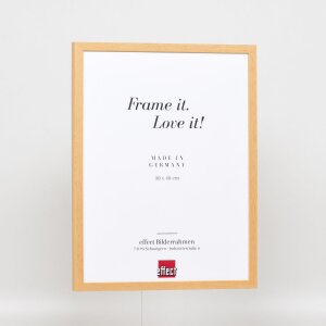 Effect wooden frame profile 35 oak 7x10 cm museum glass