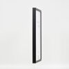 Effect Wooden Frame Profile 35 black 23x70 cm Museum Glass