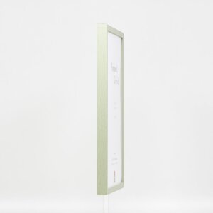 Effect Wooden Frame Profile 35 green 23x70 cm Museum Glass