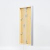 Effect Wooden Frame Profile 35 light grey 23x70 cm Museum Glass