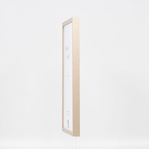 Effect Wooden Frame Profile 35 light brown 23x70 cm Museum Glass