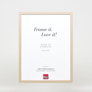 Effect Wooden Frame Profile 35 light brown 23x70 cm Museum Glass