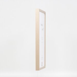 Effect Wooden Frame Profile 35 light brown 23x70 cm Museum Glass