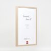 Effect Wooden Frame Profile 35 light brown 23x70 cm Museum Glass