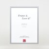 Effect Wooden Frame Profile 35 light grey 25x50 cm Museum Glass