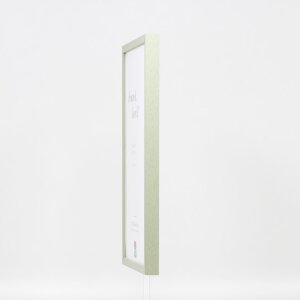 Effect Wooden Frame Profile 35 green 50x65 cm Museum Glass