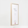 Effect Wooden Frame Profile 35 light brown 50x70 cm Museum Glass