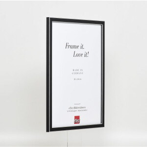 Effect Solid Wood Picture Frame Profile 39 black 18x27 cm Museum Glass