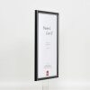 Effect Solid Wood Picture Frame Profile 39 black 42x59.4 cm Museum Glass