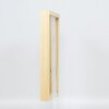 Effect Wooden Picture Frame Profile 55 natural 50x100 cm Museum Glass