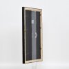 Effect wooden picture frame profile 85 black 35x100 cm museum glass