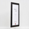 Effect Wooden Frame Profile 94 black 10x15 cm Museum Glass