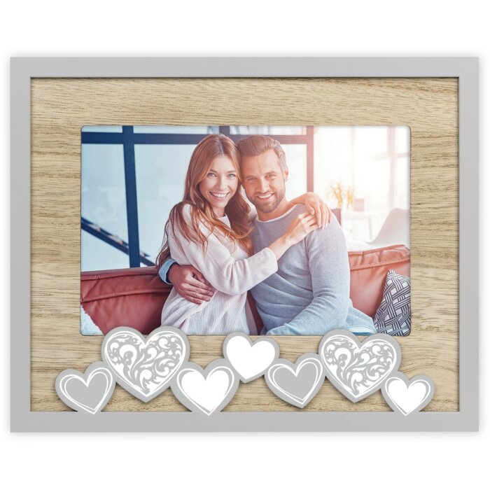 ZEP Wooden Photo Frame Lola 10x15 cm Landscape Format