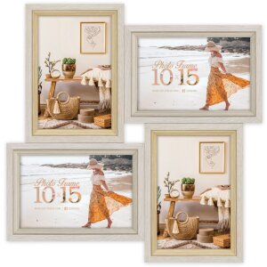 ZEP Wooden Gallery Frame Zara nature 4 photos 10x15 cm...