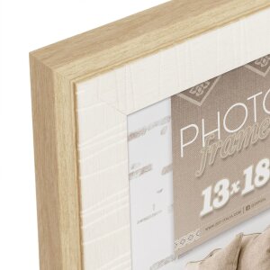 ZEP Polysterol Picture Frame Ischia natural 10x15 cm