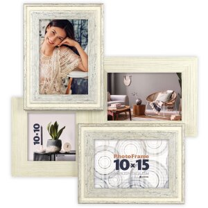 ZEP Wooden Gallery Frame Salemi 4 Photos 10x10 cm and...