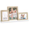 ZEP Wooden Photo Gallery Stigliano 3 photos 10x15 cm and 15x20 cm (45x24x7 cm)