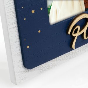 ZEP Wooden Photo Frame Astro FR blue 10x15 cm Dad Picture Frame