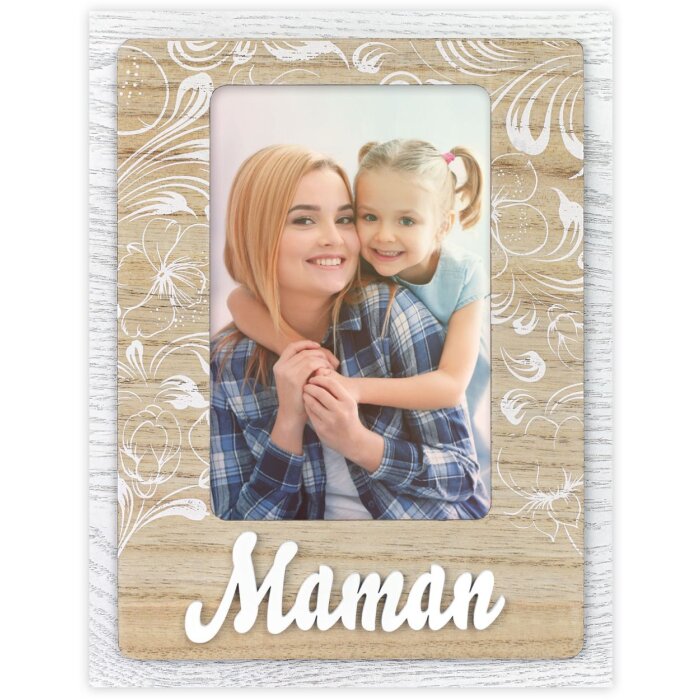 ZEP Wooden Photo Frame Alessia FR 10x15 cm Maman