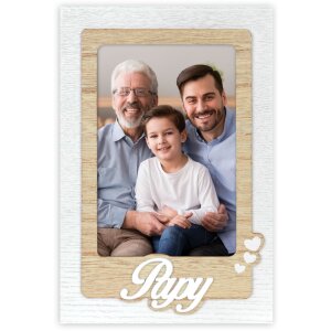 ZEP Wooden Photo Frame Papy 10x15 cm