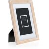 ZEP Wooden Photo Frame Fenis natural 18x24 cm with passe-partout 13x18 cm