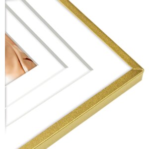 ZEP Metal Portrait Frame Anversa 10x15 cm gold