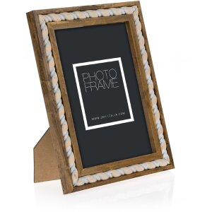 ZEP Wooden Picture Frame Lecce brown 10x15 cm