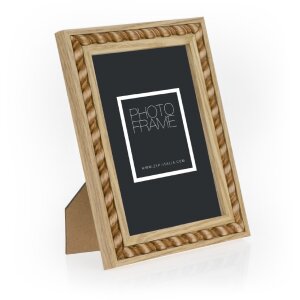 ZEP Wooden Picture Frame Lecce nature 10x15 cm